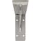 Ekena Millwork Embrey Steel Bracket, Stainless Steel 2"W x 12"D x 5 1/4"H BKTM02X12X05EBSS - alternate 7